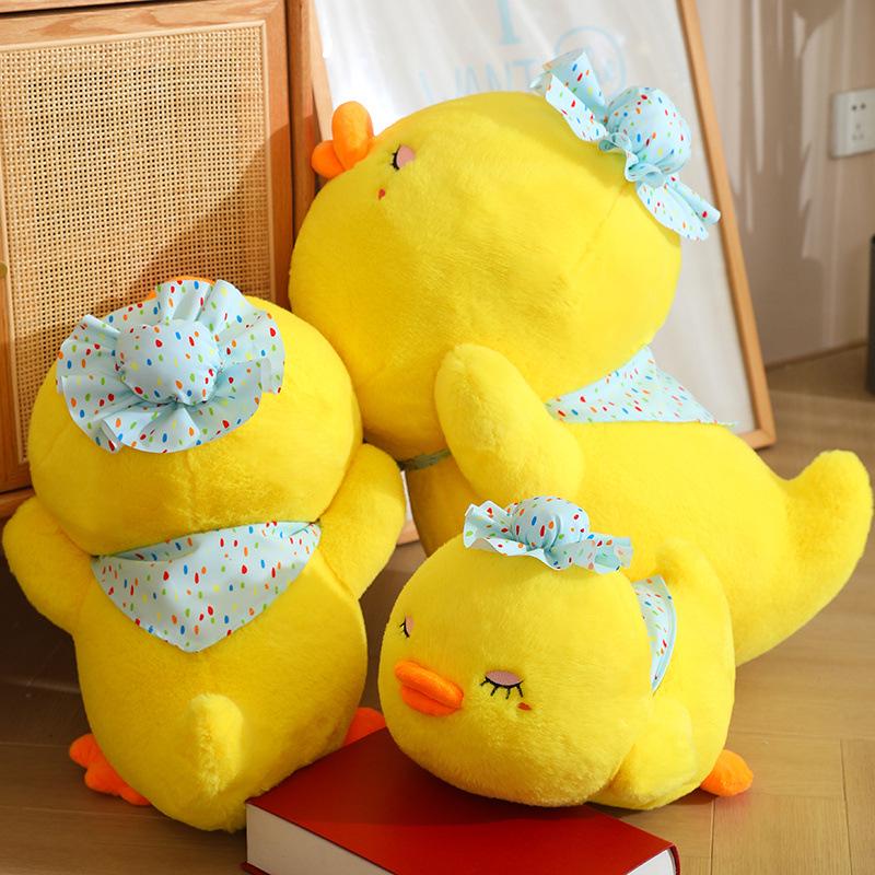 Adorable Yellow Duck Plush Toy - Douyin-Inspired Cute Rag Doll Gift