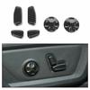 Seat Handle Adjust Button Cover Trim for Jeep Grand Cherokee 2011+ Carbon Fiber
