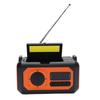 Emergency Radio Multi Function 12000mAh Solar Hand Crank AM FM WB Battery Powered with Cell Phone Ch