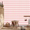 Harlequin Diamonds Wallpaper White and Coral for Living Room and Bedroom 50x1000