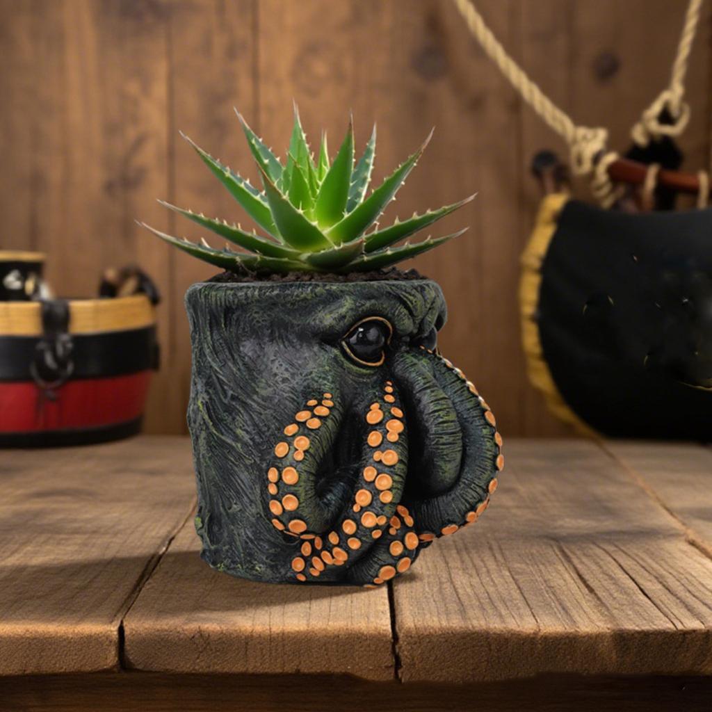 Picasso-Inspired Abstract Face Flower Pot - Brutalism Planter With Sculptural Art For Home Decor & Planting