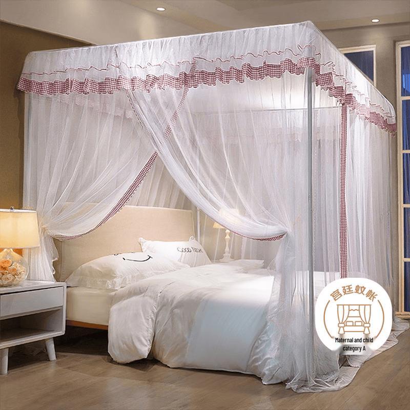 XIHAN Floor-standing Palace Mosquito Net with Three Openings 1.5x2m