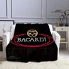 Bacardi Wein Logo Druck Decke Kinder Warm Schön Flanell Weich und Bequem Zuhause Reise Decke Geburtstagsgeschenk