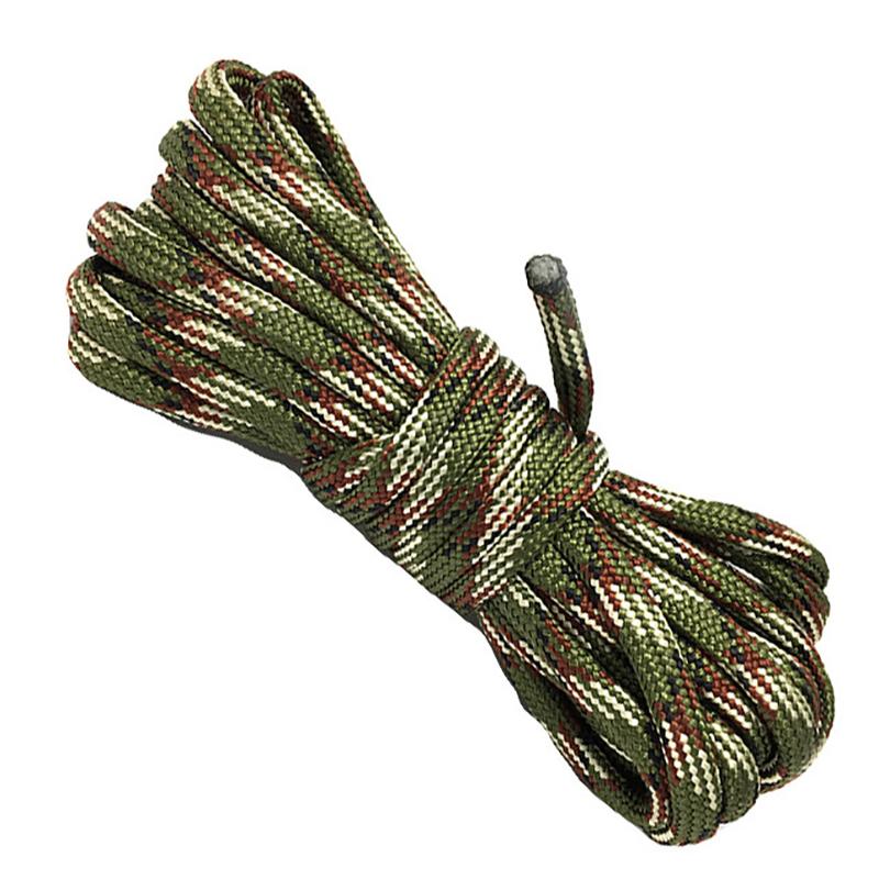 31Meters 550 Paracord 7 Cores Cord Dia.4Mm For Outdoor Camping Survival Lanyard Parachute Rope Hiking Tent Accessories Bracelet