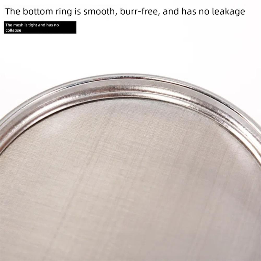 Double-layer Stainless Steel Mesh Strainer 100/200 Mesh Standard Sample Sieve  for Pharmacopoeia