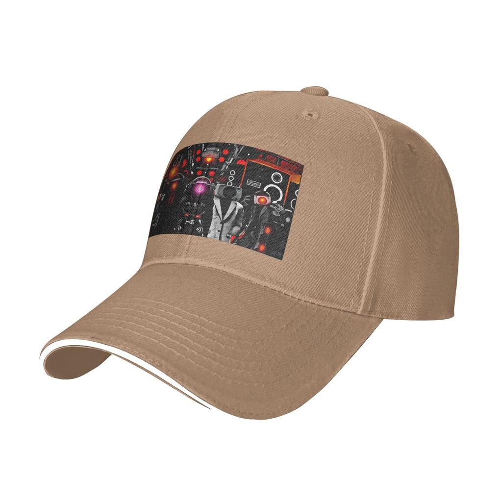 Game Titan SpeakerUnisex Skibidi Toilet Cap Casual Baseball Caps Adjustable Hat Hip Hop Summer Unisex Baseball Hats Customizable
