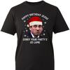 Michael Scott Christmas Shirt Happy Birthday Jesus Sorry Your Party Is So Lame Shirts The Office Funny Christmas Woman Man Tee
