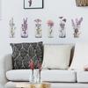 Art Small Fresh Glass Vase Bedroom Living Room Dormitory Background Decoration Wall Sticker