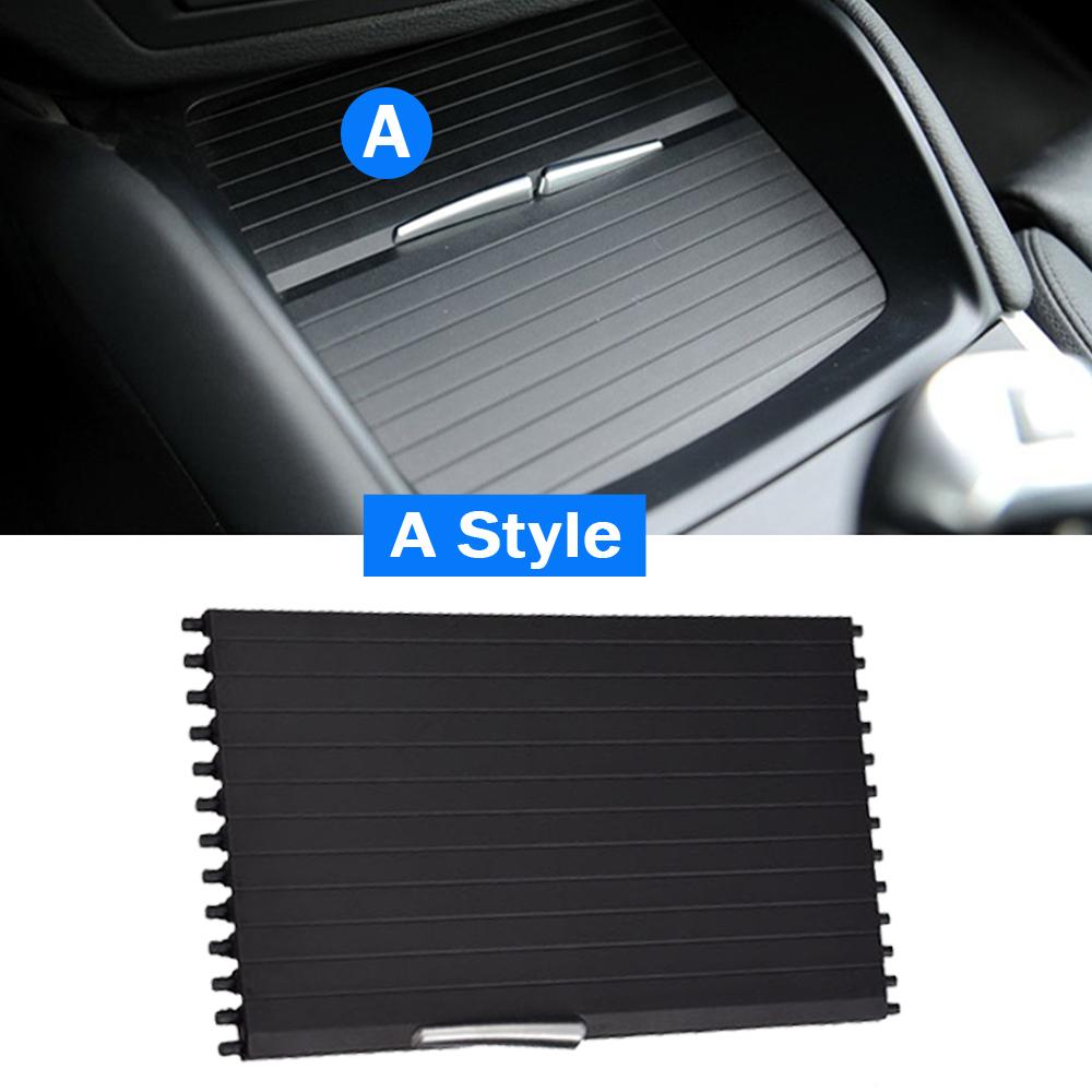 

Interior Water Cup Rack Car Center Console Cover Slide Roller Blind Car Mounts Drinks Holders For BMW X5 E70 X6 E71 51166954943 Front-A