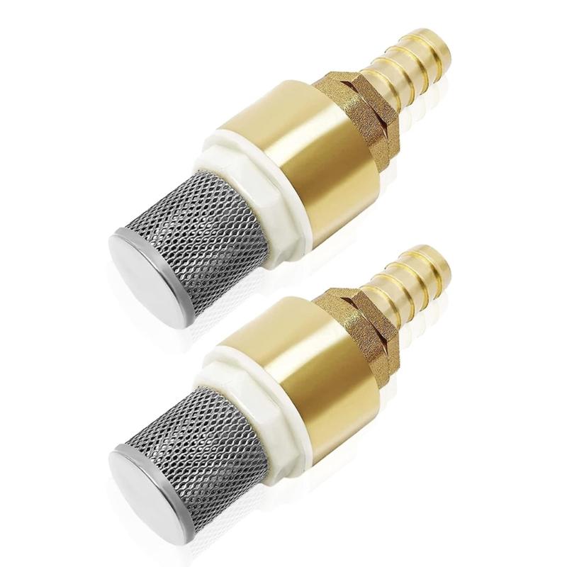 Check Valves 1/2Inch Brass Foot Valves with Hose Connection for Handle Pump