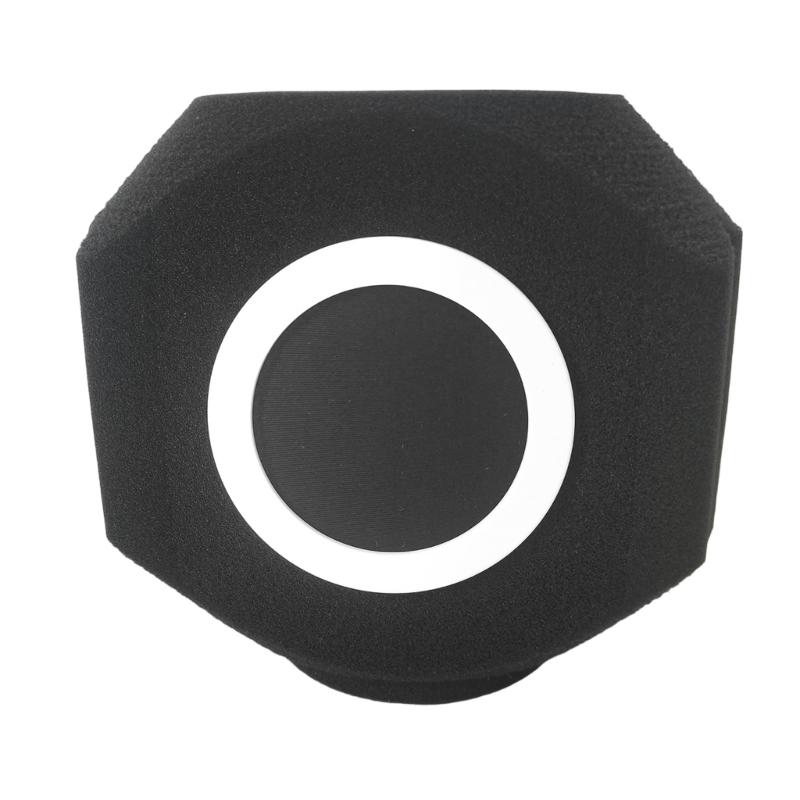 Durability Mics Windscreen Sponge Cover Easy Installation For Podcast Studio Streaming Setups Eliminates Background Noise