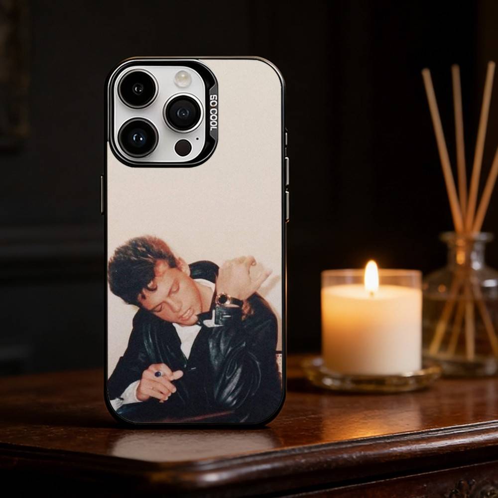 

Singer L-Luis Miguel Phone Case Color Silver Shell For IPhone 17 16 15 14 13 12 11 Pro Max Plus iPhone12