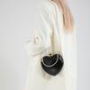 This Year's Popular Niche Personality Hand-held Love Bag Women's 2025 Spring New Retro Flow Chain Shoulder Crossbody Bag