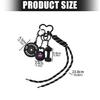 Athletic Styles Key Holder Premium PVC Construction Trendy Bag Charm For Sports Equipment Organization