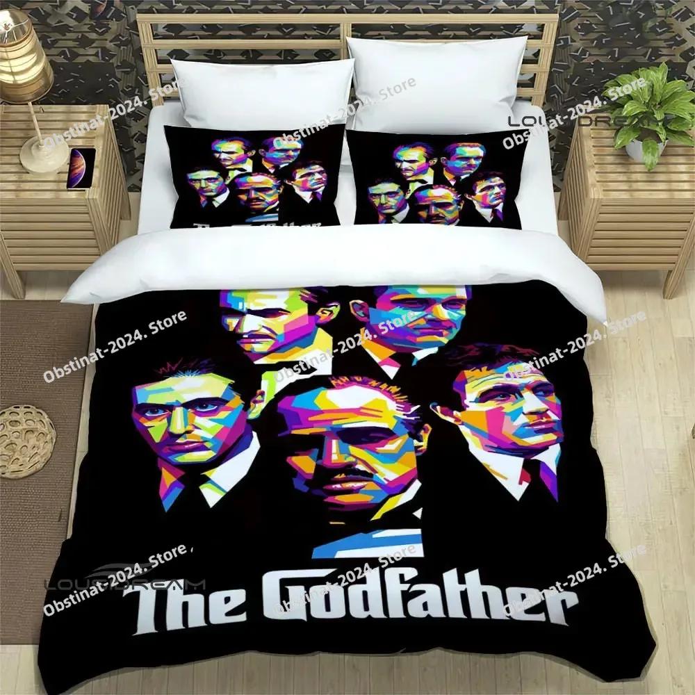 The Godfather Printed Bedding Sets Exquisite Bed Supplies Set Duvet Cover Bed Comforter Set Bedding Set Luxury Birthday Gift