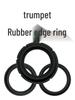Audio Speaker Rubber Edge Repair Rings: 3/4/5/6.5/8/10/12 Inch Replacement