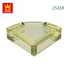 884Pcs/Lot 25269 Tile Round 1x1 Quarter Block Moc Hue Accessories Compatible featuring Brick DIY Children's Plaything Stronge Box