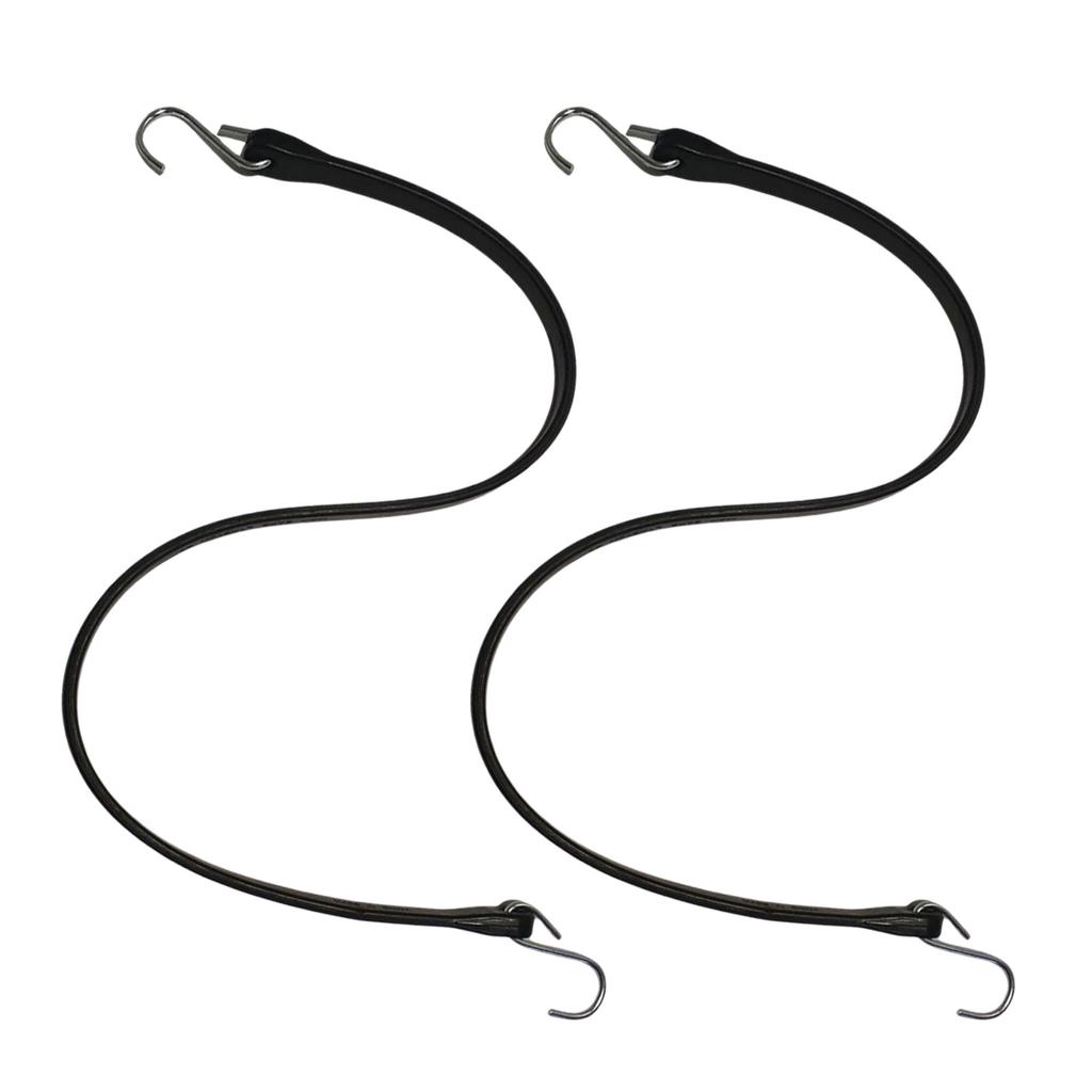 10Pcs Rubber Bungee Cords with Hooks Heavy Duty Bungee Straps Bicycles Luggage Lanyard Camping Bungee Cord Enduring