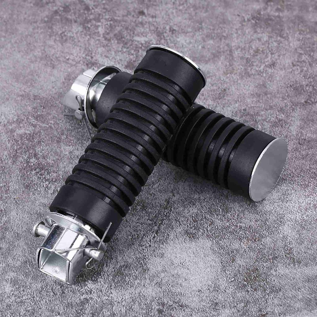 Pair of Motorcycle Motorbike Footrest Foot Peg Pedals for Honda CB125S CB100 CG125