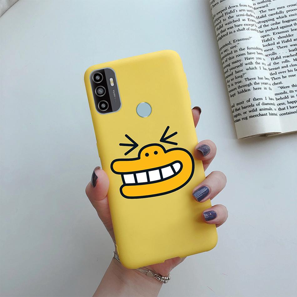 For OPPO A53S 2020 Case Cartoon Coque Heart Painted Silicone Phone Back Cover For oppo a53s A 53s A53 s oppoa53 2020 Shell Case