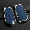 Alloy Car Key Case Cover Protector  Leather Key Holder Keychain Shell For Peugeot 208 2008 301 308 3008 Rcz 508 408 2008 307