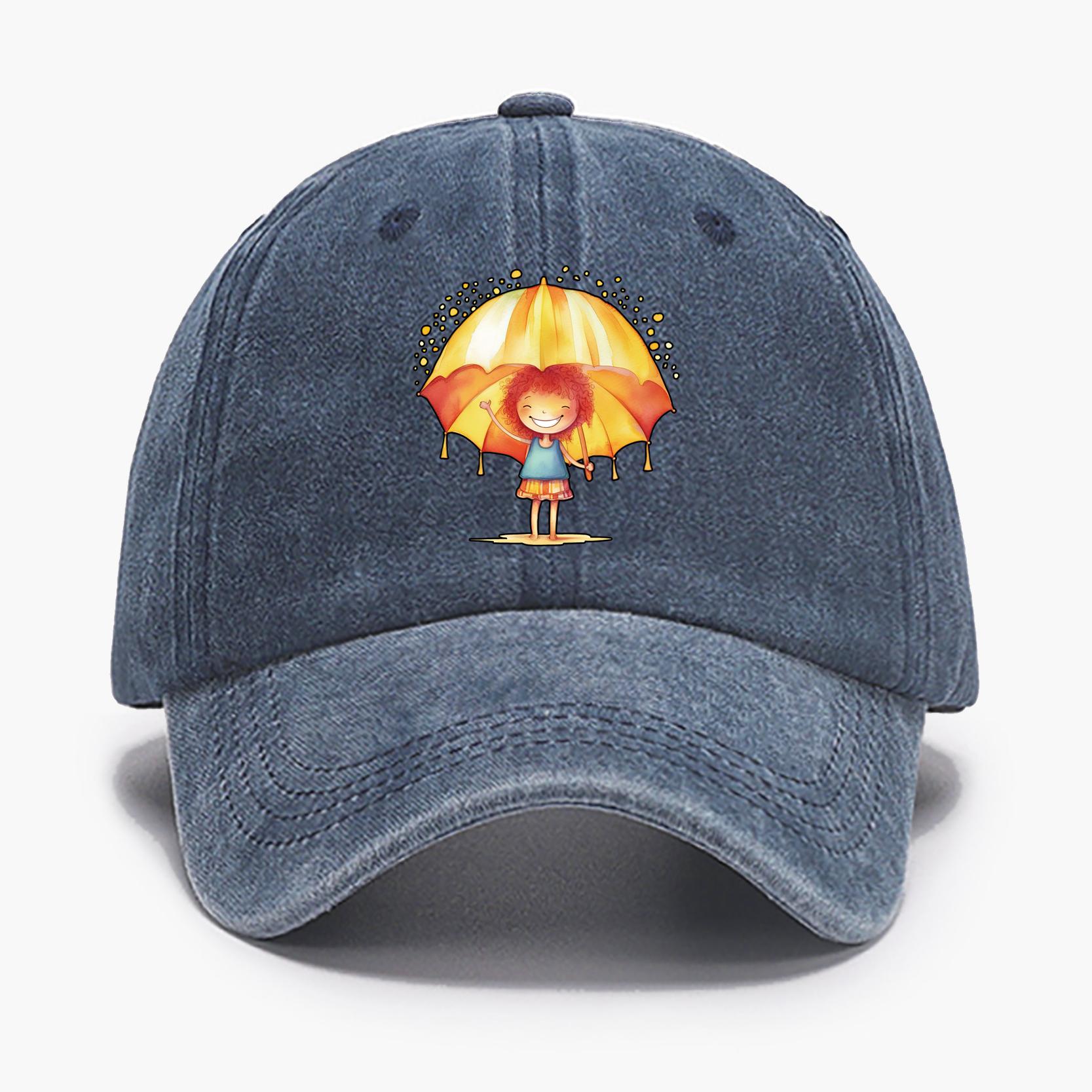 

100% хлопок, дышащая солнцезащитная шляпа в винтажном стиле с регулируемой застежкой-пряжкой и легкой конструкцией для занятий спортом на открытом воздухе, as the picture тёмно-синий