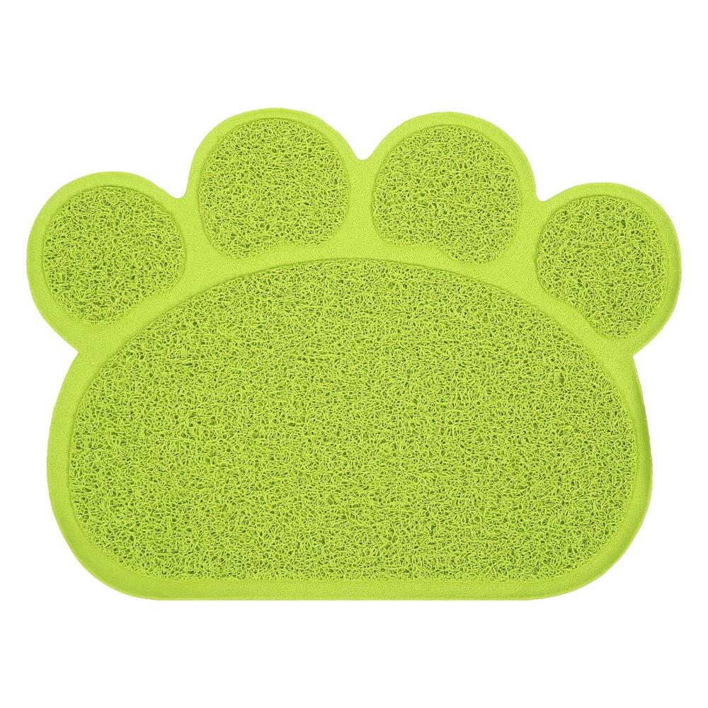 Waterproof Cat Litter Pad PVC Pet Food Placemat Durable Litter Box Mat Indoor Floor