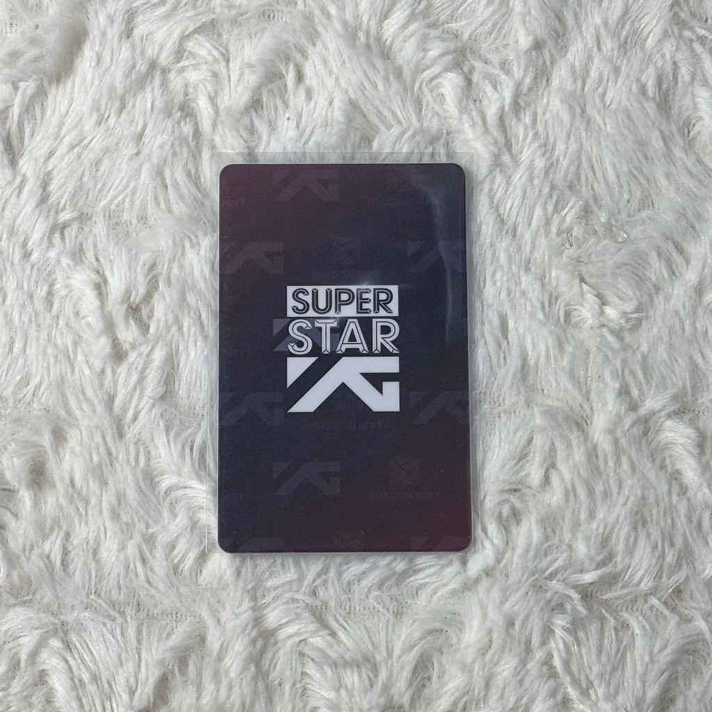 [USED] Official BLACKPINK Superstar JENNIE Trading Card