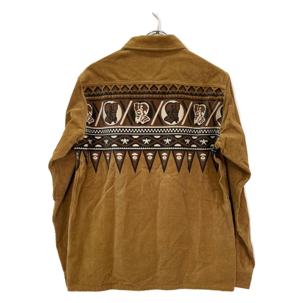 A Bathing Ape Brown Cotton Corduroy Jacket Jacket M BrownUsed