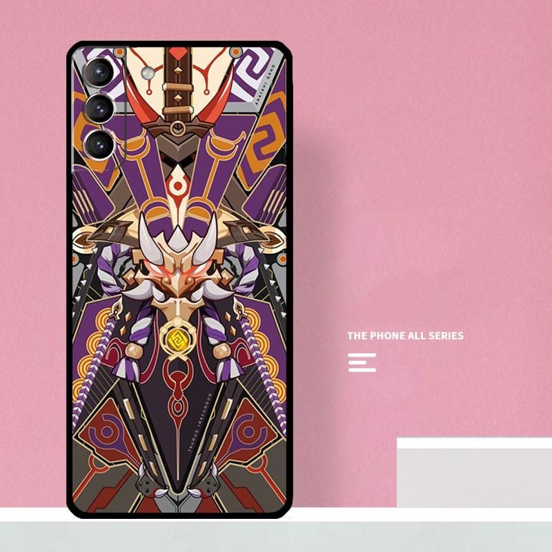 Genshin Impact Arataki Itto Phone Case For Samsung Galaxy S26 S25 S24 S20 S21 S22 S23 Ultra S10 Plus S25 FE Cover Coque