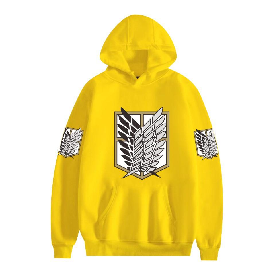 

Нападение на Титан: Худи «Крылья Свободы» Эрен Йегер, осенне-зимние флисовые уличные топы XXXL