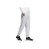 Adidas Sports Lifestyle Series Letter Logo Print Simple Comfortable Cuffed Knitted Joggers Unisex Joggers Light-Gray JM9115