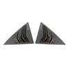 For Mazda 6 Sedan 2002 2003 2004 2005-2008 ABS Plastic Rear Window Quarter Louver Cover Side Vent Trim Car Adhesive Accessories