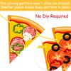 2pcs Pizza Party Banners Pizza Birthday Party Decorations Pizza Theme Cutout Bannes for Pizza Birthday Party Baby Shower Supplies