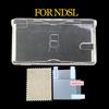 Transparent Crystal Case for NDSL Console, Full Skin Protection Cover with Anti-Scratch HD Clear Screen Protector Film