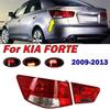 For KIA FORTE 2009-2013 Car Ide Outside Rear Tail Light Turn Signal Stop Brake Lamp Fog Light Auto Parts Taillight Assembly