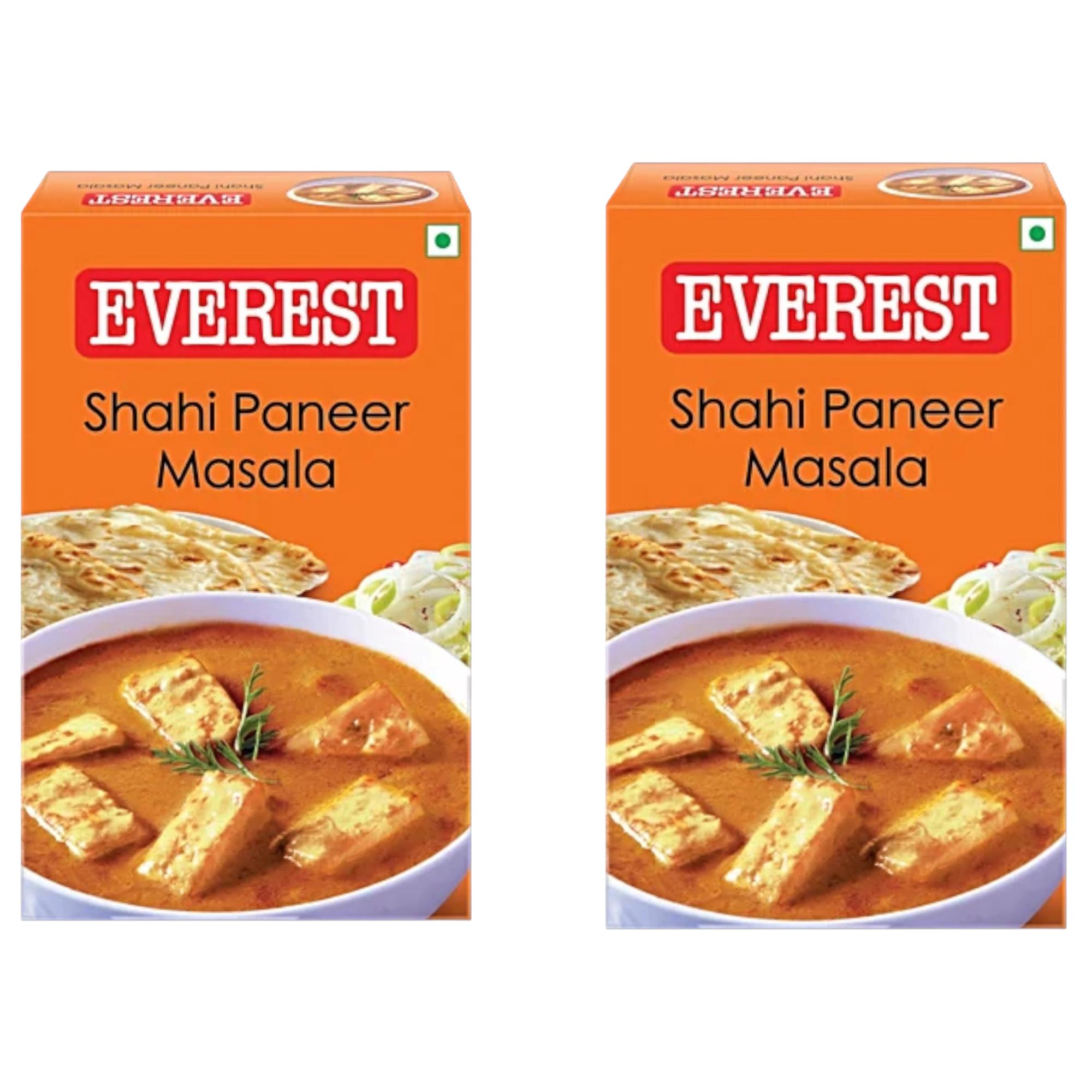 

Everest Shahi Paneer Masala 50 GramsX Pack of 2 Premium Vegetarian Indian Spice Blend for Cooking