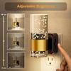 Acrylic Night Light  Plug into Wall LED Adjustable Brightness Automatic Night Light For Home Living Room Decorative Wall Lights