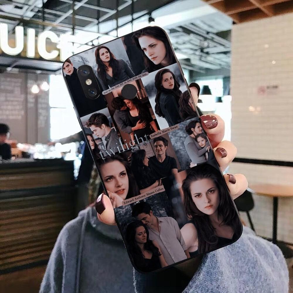 TV Twilight Isabella Edward Cullen Phone Case For Xiaomi Mi 5X 8 9 10 11 12 Lite Pro 10T PocoX3pro PocoM3 Note 10 Pro Lite