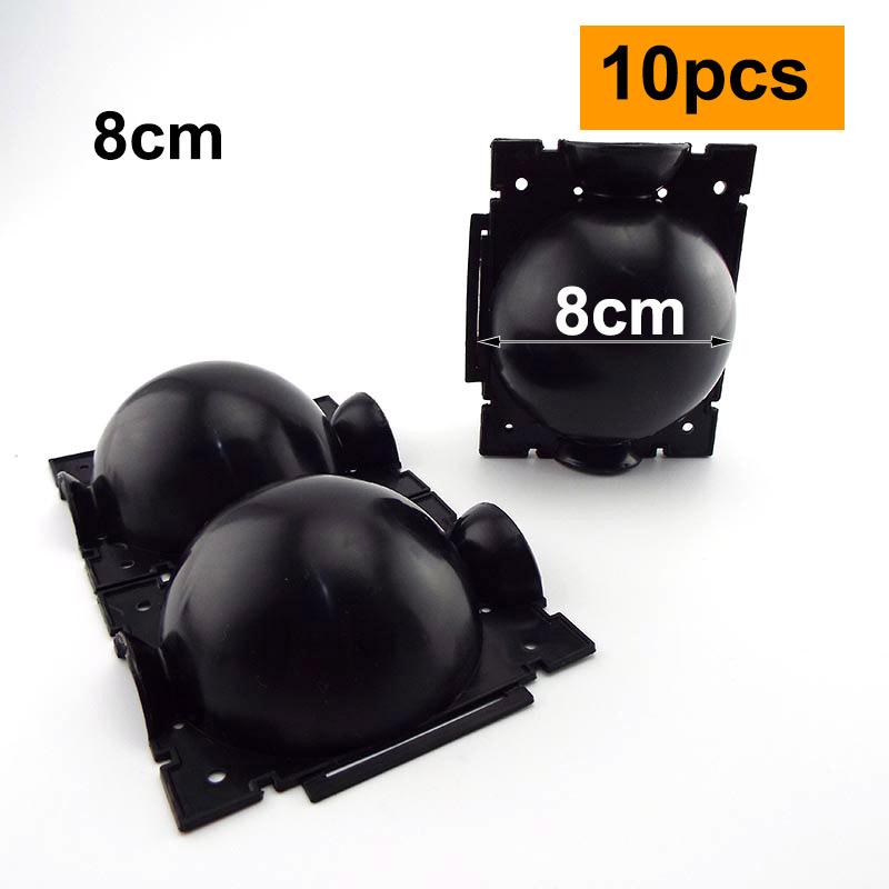 5cm-12cm Black Fruit Plant Tree Rooting Ball Root Box Plastic Breeding Case Propagation Grafting Rooter Growing High-pressure