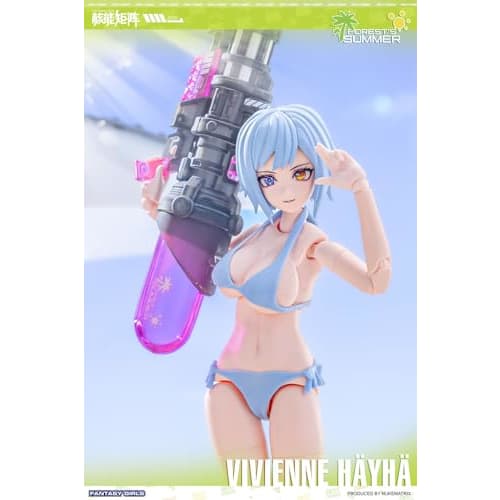 NUKE MATRIX "Forest Summer Fantasy Girls" Vivian H?yh? 1/10.5 Scale PVC & ABS Plastic Model Kit