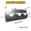 Wall Mount Angle Grinder Holder Multifunctional with Hook Polisher Power Tool Storage Rack Electric Grinder Tool Rack