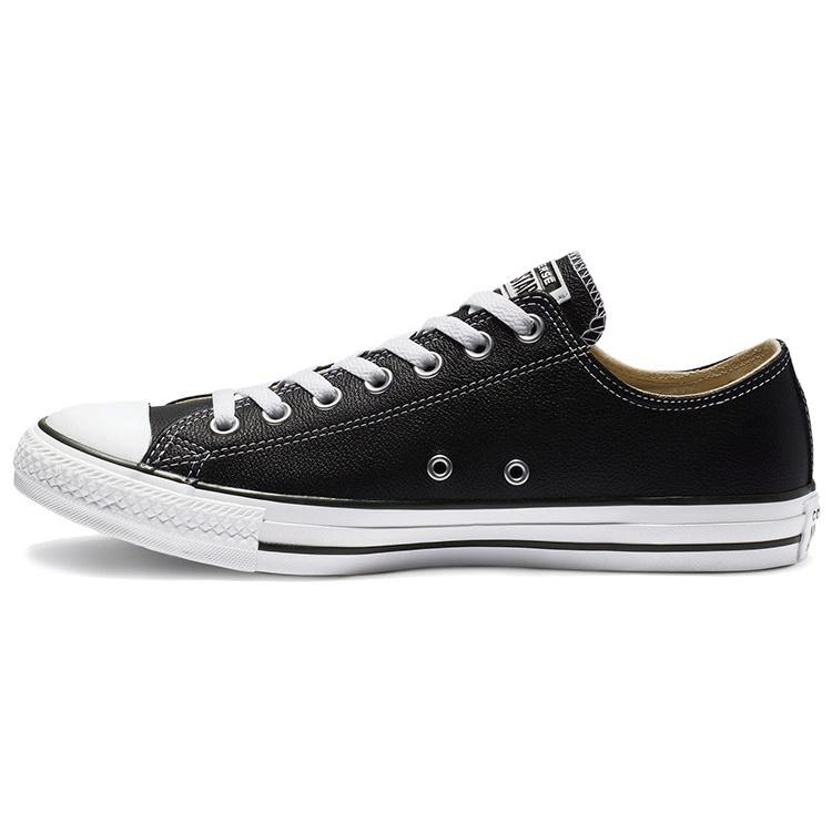 Converse Chuck Taylor All Star Leather Ox 'Black' Men's 132174C