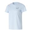 Comfortable Breathable Casual Short Sleeve T-Shirt Women Tops Light-Blue P225W302-03P2