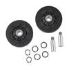 10-Piece Set RB170002 Dryer Drum Support Rollers Kits Replacement Drum Support Roller Accessories