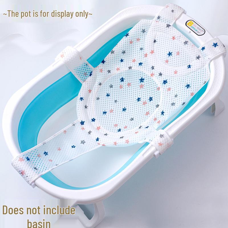 Foldable Dual-Use Baby Bathtub for Newborns - Sit & Lie Positions
