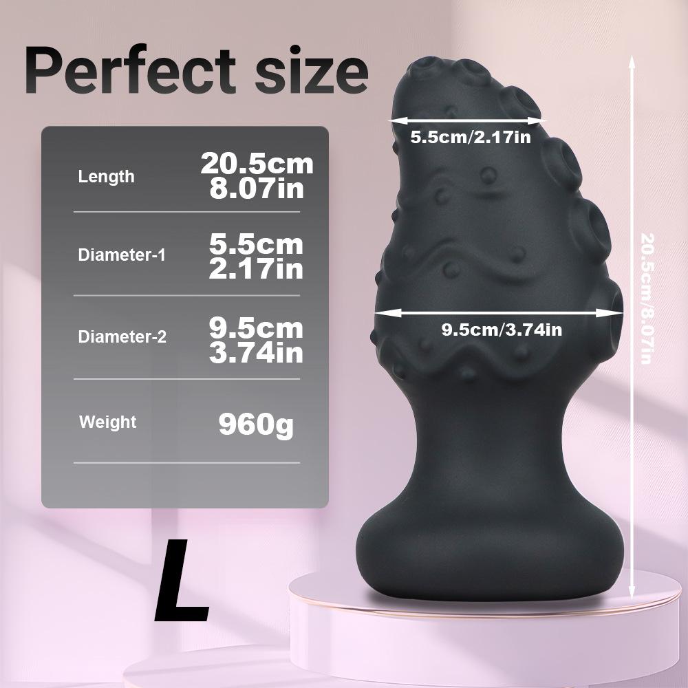 Octopus Tentacle Anal Plug - Alien-Themed Silicone Butt Plug for Men & Women,Adult sex Toy