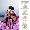 Colorful Fashion Friends Flannel Blanket Super Soft Warm Cozy Blanket For Sofa Bed Office Travel Allseason Home Decor Gift