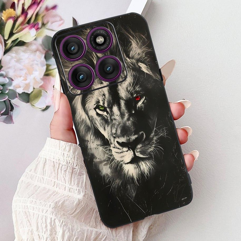 For Cover Motorola Moto Edge 60 Case Moto Edge 60 Pro Phone Cases Cool Dragon Carp Silicon Funda For Moto Edge60 Fusion 60s Capa