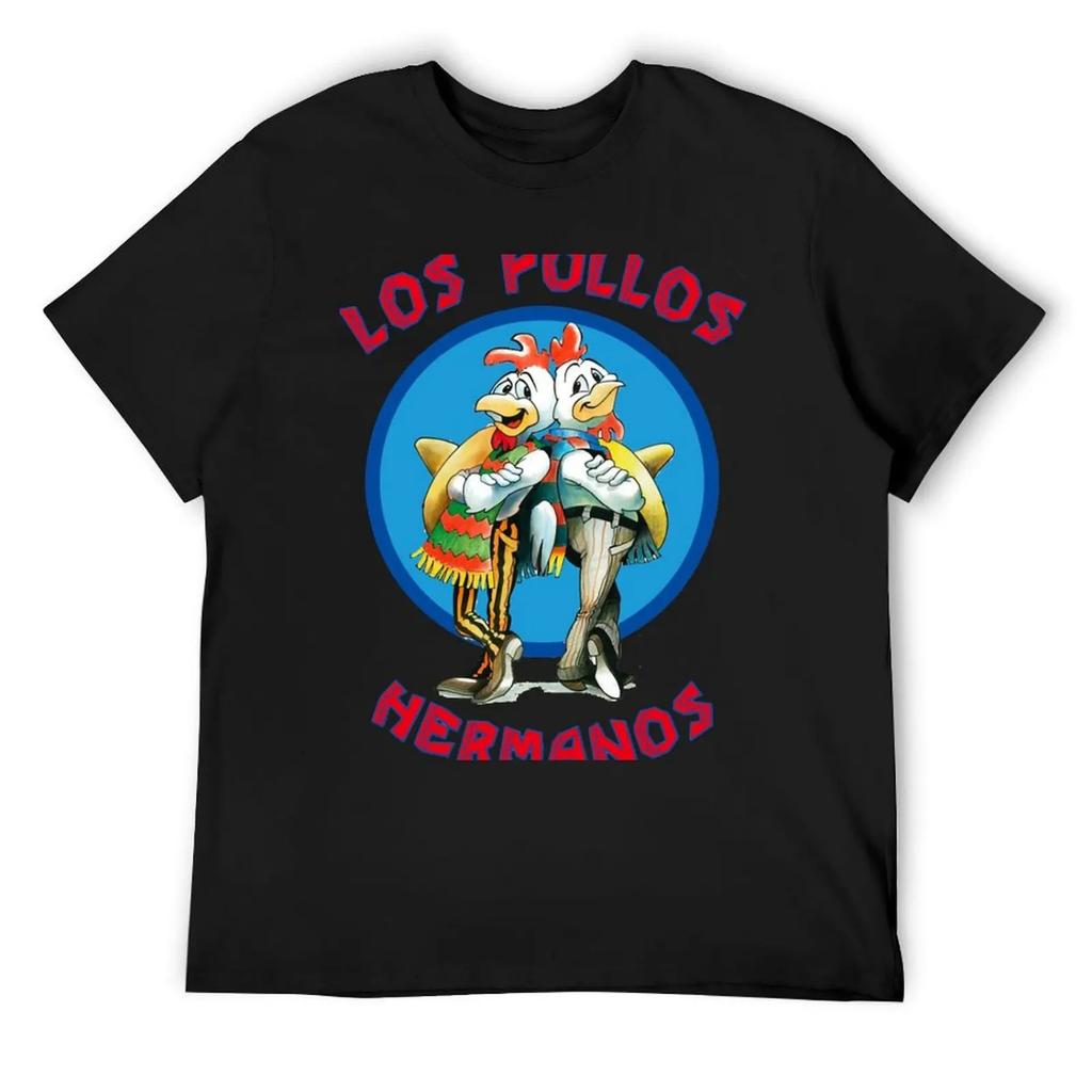 Los Pollos Hermanos (7) T-Shirt Cheap Stuff Blue Lock Customs Mens Designer Clothes